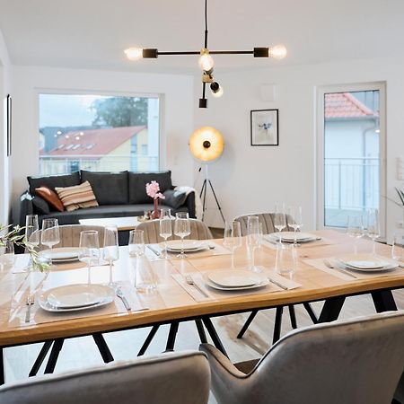 Moderne Apartments Mit Highspeed-Wlan Und Gratis-Tiefgarage Ihr Perfekter Rueckzugsort Nahe Dem Zentrum Und Der Therme I Barrierearm Μπαντ Κίσινγκεν Εξωτερικό φωτογραφία