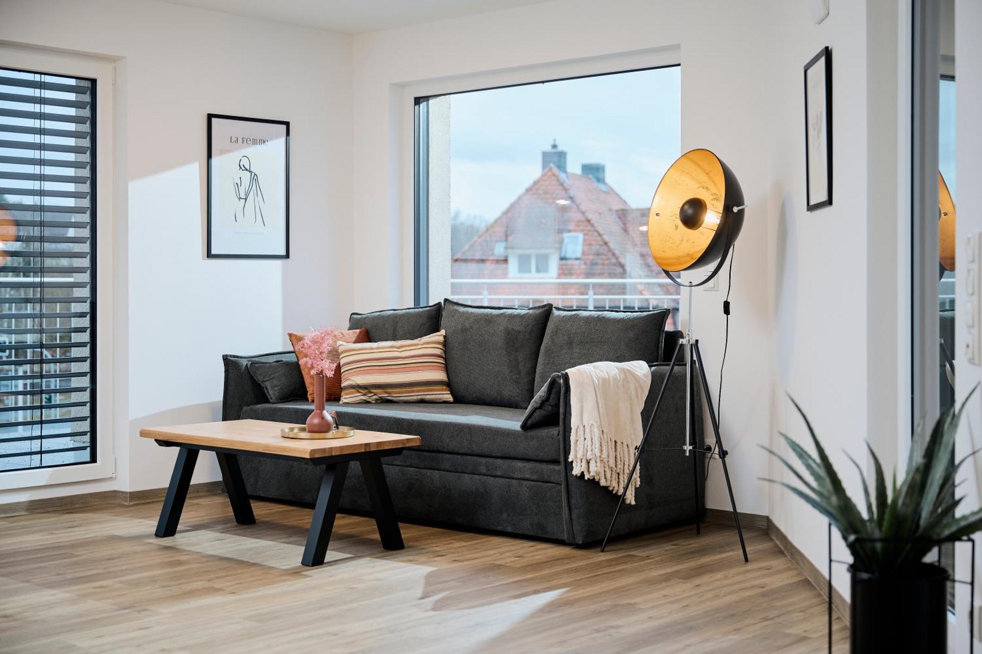 Moderne Apartments Mit Highspeed-Wlan Und Gratis-Tiefgarage Ihr Perfekter Rueckzugsort Nahe Dem Zentrum Und Der Therme I Barrierearm Μπαντ Κίσινγκεν Εξωτερικό φωτογραφία